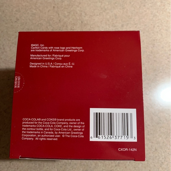 Carlton Cards Coca Cola I’d Like to Teach the World to Sing ornament - Picture 3 of 3